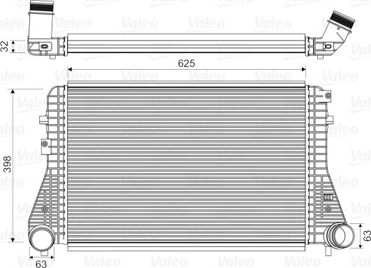 Valeo 818674 - Intercooler, hladnjak www.molydon.hr