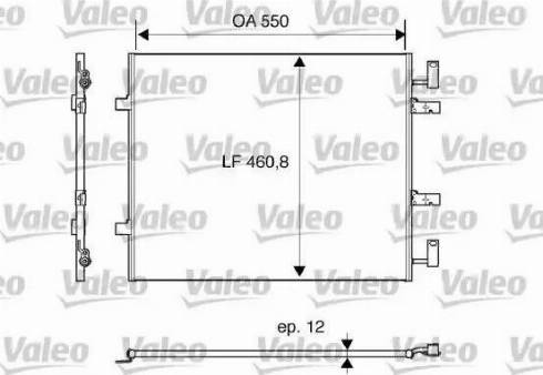 Valeo 818016 - Kondenzator, klima-Uređaj www.molydon.hr