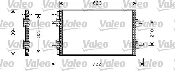 Valeo 818027 - Kondenzator, klima-Uređaj www.molydon.hr