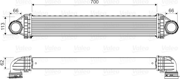 Valeo 818806 - Intercooler, hladnjak www.molydon.hr