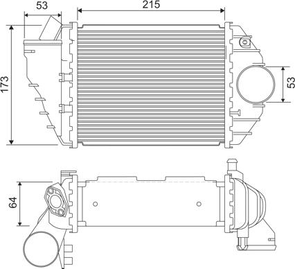 Valeo 818827 - Intercooler, hladnjak www.molydon.hr