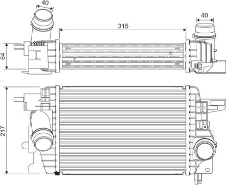 Valeo 818399 - Intercooler, hladnjak www.molydon.hr