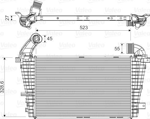 Valeo 818328 - Intercooler, hladnjak www.molydon.hr