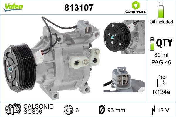 Valeo 813107 - Kompresor, klima-Uređaj www.molydon.hr