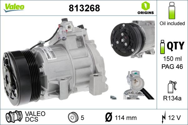 Valeo 813268 - Kompresor, klima-Uređaj www.molydon.hr