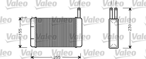 Valeo 812057 - Izmjenjivač topline, grijanje unutrasnjeg prostora www.molydon.hr