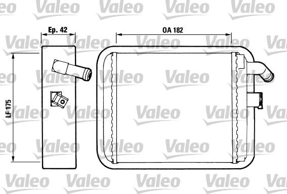 Valeo 812018 - Izmjenjivač topline, grijanje unutrasnjeg prostora www.molydon.hr