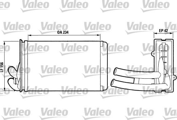 Valeo 812012 - Izmjenjivač topline, grijanje unutrasnjeg prostora www.molydon.hr