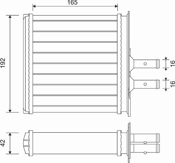 Valeo 812145 - Izmjenjivač topline, grijanje unutrasnjeg prostora www.molydon.hr