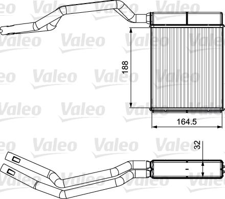 Valeo 812367 - Izmjenjivač topline, grijanje unutrasnjeg prostora www.molydon.hr