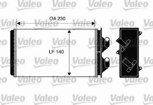 Valeo 812303 - Izmjenjivač topline, grijanje unutrasnjeg prostora www.molydon.hr