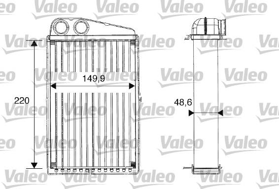 Valeo 812247 - Hladnjak, hladjenje motora www.molydon.hr