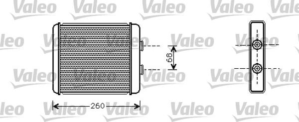 Valeo 812284 - Izmjenjivač topline, grijanje unutrasnjeg prostora www.molydon.hr