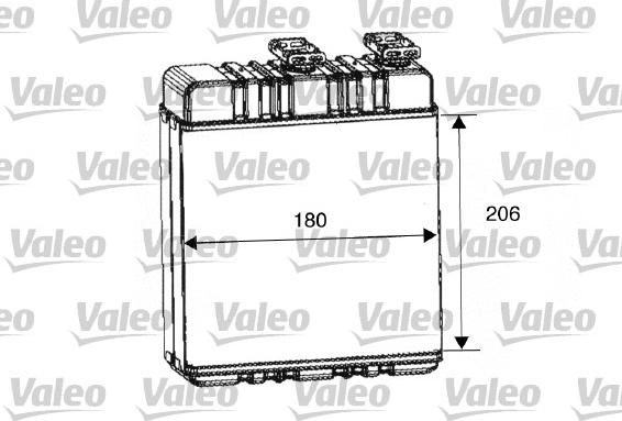 Valeo 812222 - Hladnjak, hladjenje motora www.molydon.hr