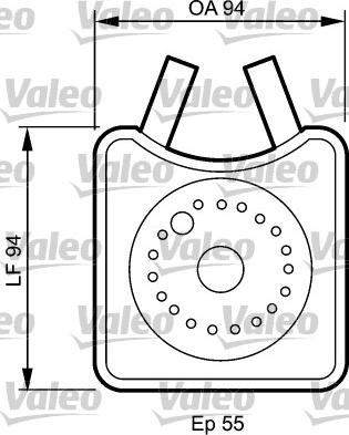 Valeo 817943 - Uljni hladnjak, ulje za motor www.molydon.hr