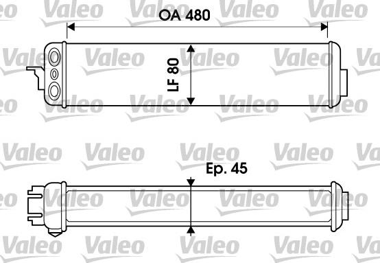 Valeo 817952 - Uljni hladnjak, ulje za motor www.molydon.hr