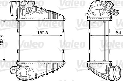 Valeo 817457 - Intercooler, hladnjak www.molydon.hr