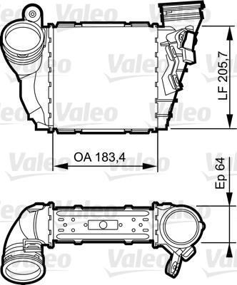 Valeo 817557 - Intercooler, hladnjak www.molydon.hr