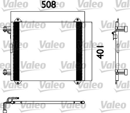 Valeo 817570 - Kondenzator, klima-Uređaj www.molydon.hr