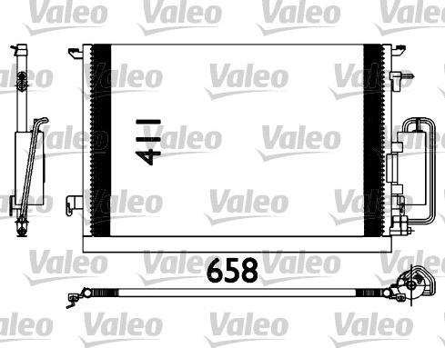 Valeo 817647 - Kondenzator, klima-Uređaj www.molydon.hr