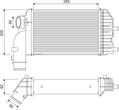 Valeo 817632 - Intercooler, hladnjak www.molydon.hr