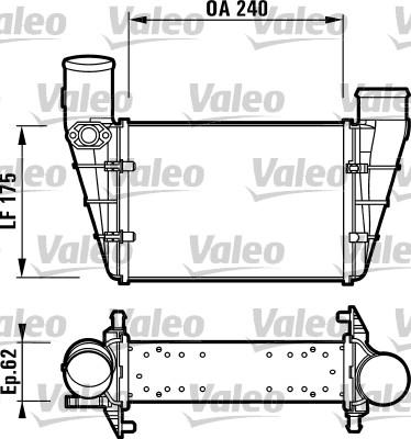 Valeo 817625 - Intercooler, hladnjak www.molydon.hr