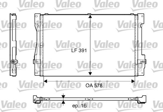 Valeo 817675 - Kondenzator, klima-Uređaj www.molydon.hr