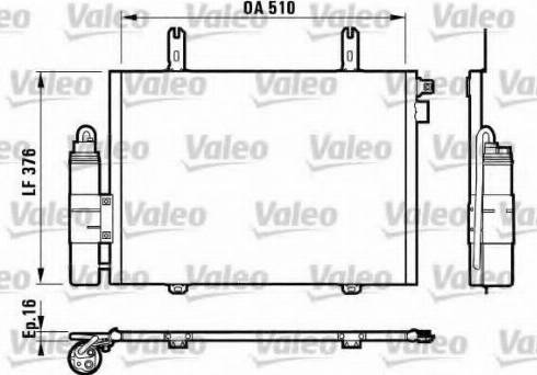 Valeo 817035 - Kondenzator, klima-Uređaj www.molydon.hr