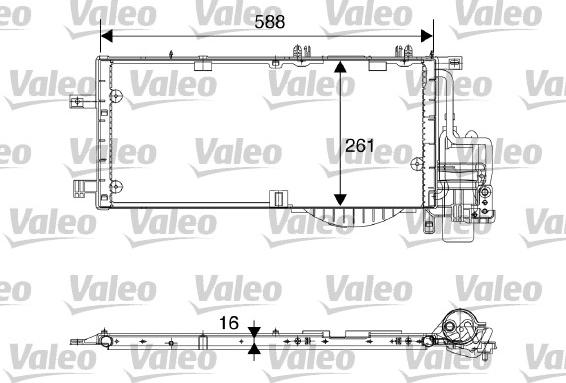 Valeo 817844 - Kondenzator, klima-Uređaj www.molydon.hr