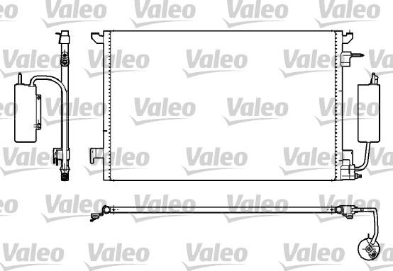 Valeo 817852 - Kondenzator, klima-Uređaj www.molydon.hr