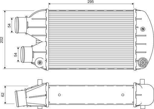 Valeo 817881 - Intercooler, hladnjak www.molydon.hr