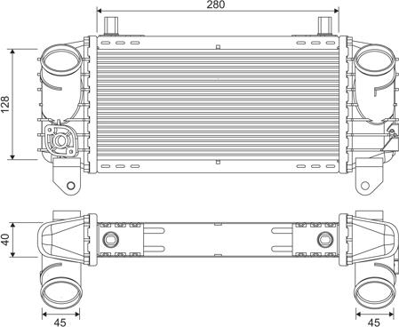 Valeo 817872 - Intercooler, hladnjak www.molydon.hr