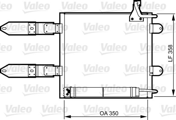 Valeo 817247 - Kondenzator, klima-Uređaj www.molydon.hr