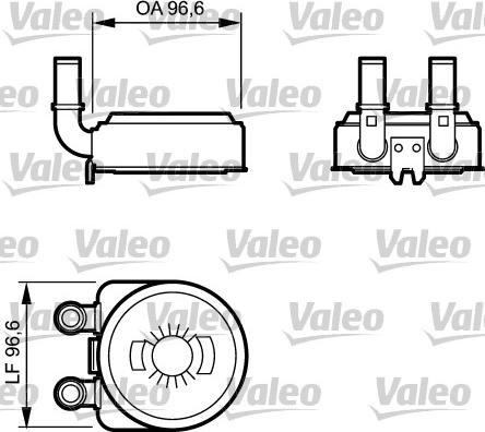 Valeo 817705 - Uljni hladnjak, ulje za motor www.molydon.hr