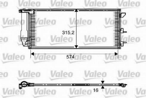 Valeo 817707 - Kondenzator, klima-Uređaj www.molydon.hr