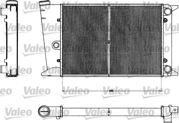 Valeo 883433 - Hladnjak, hladjenje motora www.molydon.hr