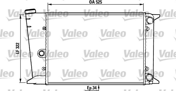 Valeo 883437 - Hladnjak, hladjenje motora www.molydon.hr