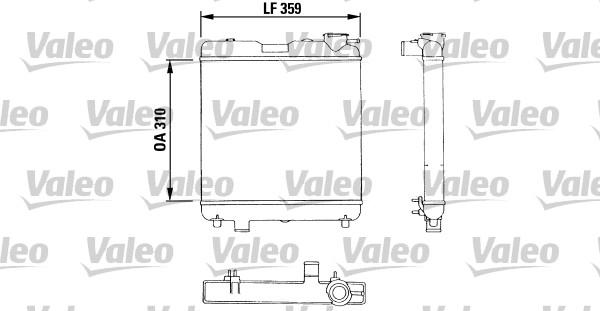 Valeo 883053 - Hladnjak, hladjenje motora www.molydon.hr