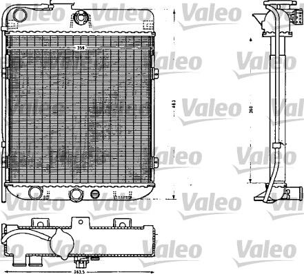 Valeo 883854 - Hladnjak, hladjenje motora www.molydon.hr