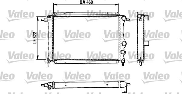 Valeo 883851 - Hladnjak, hladjenje motora www.molydon.hr