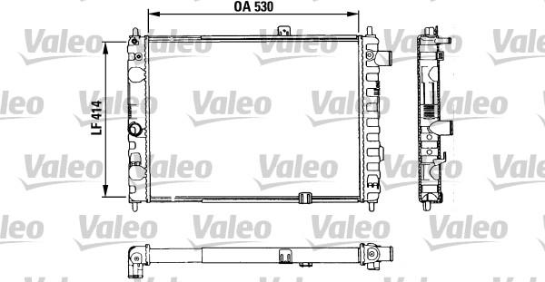 Valeo 883853 - Hladnjak, hladjenje motora www.molydon.hr