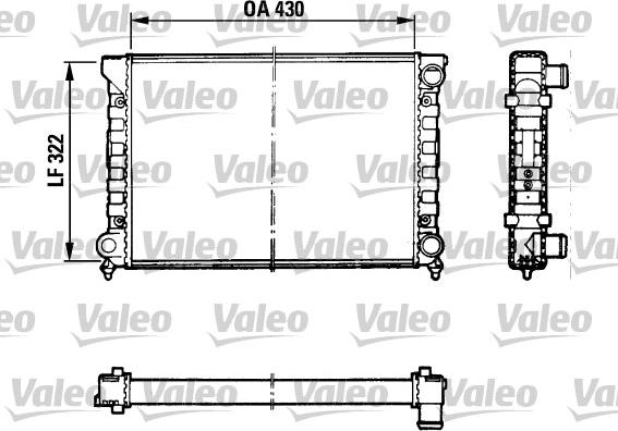 Valeo 883869 - Hladnjak, hladjenje motora www.molydon.hr