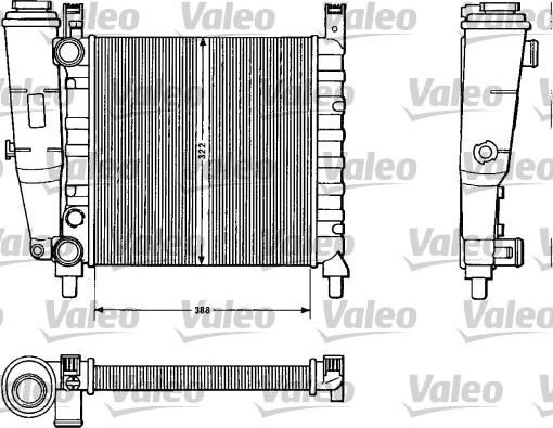 Valeo 883812 - Hladnjak, hladjenje motora www.molydon.hr