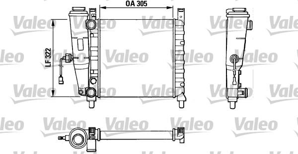 Valeo 883826 - Hladnjak, hladjenje motora www.molydon.hr