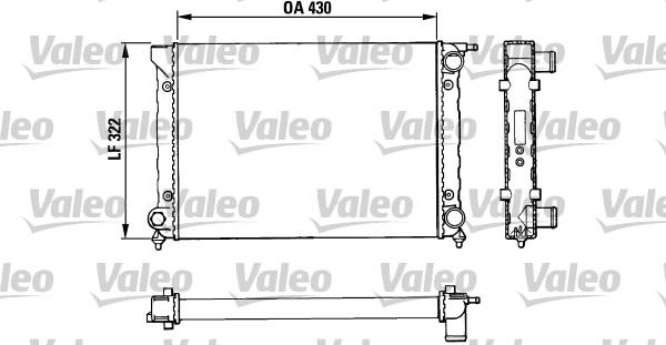 Valeo 883820 - Hladnjak, hladjenje motora www.molydon.hr