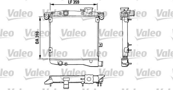 Valeo 883799 - Hladnjak, hladjenje motora www.molydon.hr