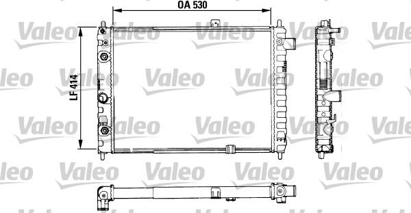 Valeo 883754 - Hladnjak, hladjenje motora www.molydon.hr