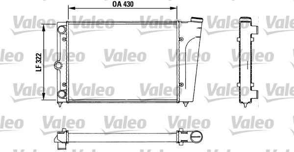 Valeo 883718 - Hladnjak, hladjenje motora www.molydon.hr