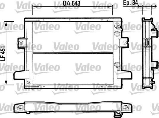 Valeo 883787 - Hladnjak, hladjenje motora www.molydon.hr