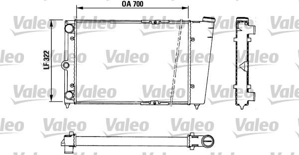 Valeo 883724 - Hladnjak, hladjenje motora www.molydon.hr